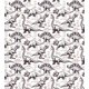 thumbnail image 2 of Juego de Funda Nórdica, Magníficos Reptiles con Huellas Doodle Art Animales, 2 of 6