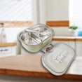 thumbnail image 6 of Bento Box,Adult Lunch Box Stainless Steel Lunch Box 2 Layers Hot Food Lunch Containers with Spoon,Cold and Hot Food Storage for School Office Outdoor Travel Microwaveable, 6 of 6