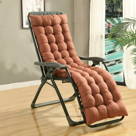 61-inch Patio Chaise Lounger Bench Cushion, Indoor/Outdoor Chaise Lounger Cushions Rocking Chair Sofa Cushion Tatami Mat Window Seat Mattress