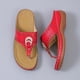 thumbnail image 4 of Zapatillas de cuña cómodas de verano para mujer, sandalias de playa informales de fondo grueso Wmkox8yii ytu6980, 4 of 8
