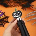 thumbnail image 6 of YIKA Halloween Decoration Halloween Bottle Stopper For Wine Halloween Alloy Bottle Closure Bottle Cork Fast Closure Festive Drink Decoration For Kitchen Halloween Ornaments, 6 of 8