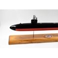 thumbnail image 3 of USS La Jolla SSN-701 Flt I Submarine Model,Navy,Scale Model,Mahogany,20 inch,LA Class, 3 of 5