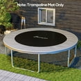 thumbnail image 2 of Soozier Trampoline Mat with 80 V-Hooks, Fits 14' Trampoline, Black, 2 of 10