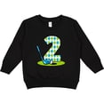 thumbnail image 2 of Inktastic Argyle Golf 2nd Birthday Toddler Sweatshirt, 2 of 4