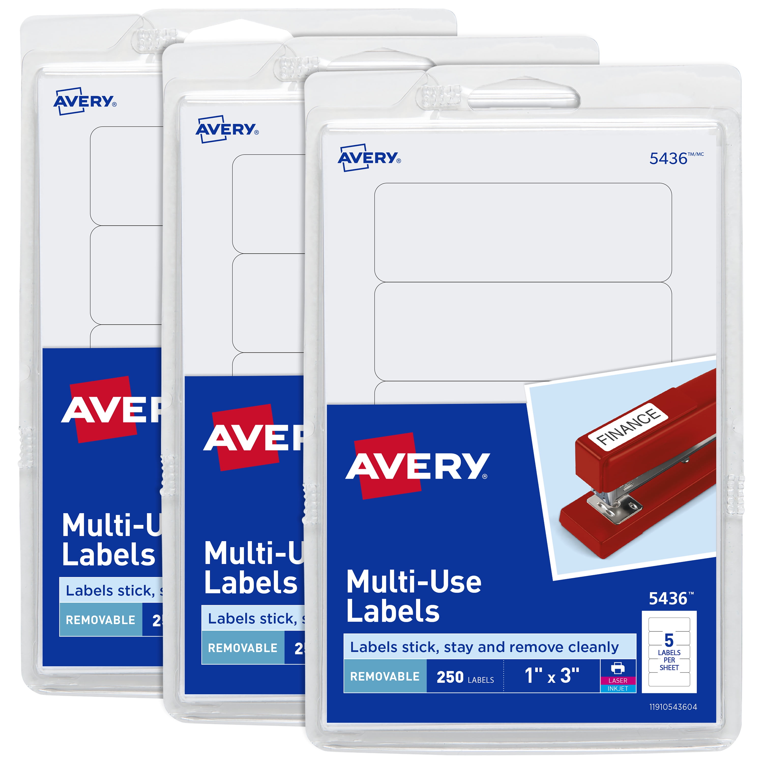 Avery Multi-Use Removable Labels, 1