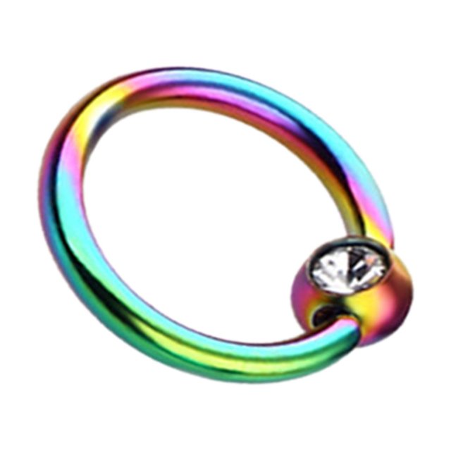 GUANGHONG Nose Ring for Piercing 20 Gauge Gold Spiral Nose Rings Hoops for Body Piercing Stainless Steel Water Drill Nose Ring for Women Nose Ring Hoop Set Nose Ring without Piercing 20 Gauge Nose Rin