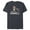 Navy Heather, variant on Star Wars The Phantom Menace 25th Anniversary Droid C-3PO- Short Sleeve Blended T-Shirt for Adults - Customized-Dark Heather