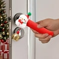thumbnail image 5 of Kumdkd White Christmas Door Handle Covers, Plush Polyester Door Knob Decorations, Easy Slip-On Festive Gloves for Home Cabinet & Entry Doors, Reusable Holiday Decor, 7.28x2.17x1.18in Set of 1, 5 of 6