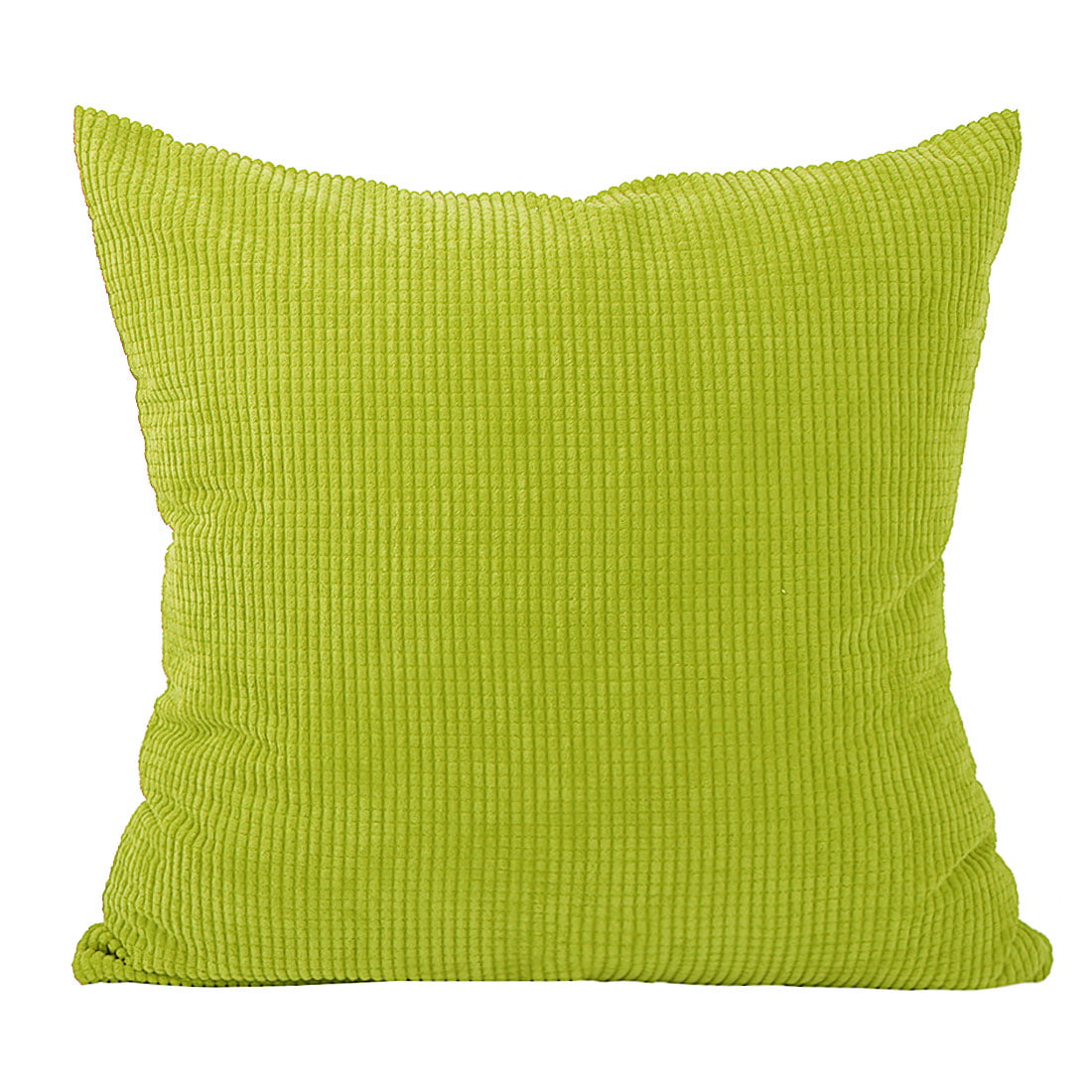 Fleece Decorative Cushion Covers Red Soft Sofa Pillowcase for Livingroom Bedroom Car Seat PiccoCasa 2 Pcs Corduroy Corn Striped Throw Pillow Covers 12 x 18 