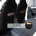 thumbnail image 5 of Goofa Horse Silhouette Printed Car Seat Covers, Automotive Seat Covers for Cars Trucks and SUVs, Quick Setup Universal Fit Elastic Seat Covers-2 PCS, 5 of 6