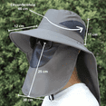 thumbnail image 4 of Sombrero De Protección Sol Cuello Cara Transpirable Chico, 4 of 7