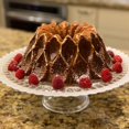 thumbnail image 2 of Crown Pan Family Parent-child Gathering Cake Diy Mold Champagne Gold 9.8x4 Inches, 2 of 5