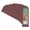 Maroon Red, variant on Maroon Red Picture Frame Mat for 10x30 Frames - Fits 8x24 Photos - 1 Mat