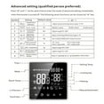 thumbnail image 4 of thermostat WIFI LCD Chauffage au Sol Mural Four thermostat de Chauffage au Sol, 4 of 9