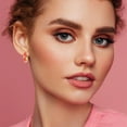 thumbnail image 5 of 8 Pairs Enamel Huggie Earrings Hoop Earrings Round Circle Earrings Cubic Zirconia Huggie Earring Colorful Hoop Statement Earrings Wedding Earrings Jewelry Gift for Women with Box, 5 of 7