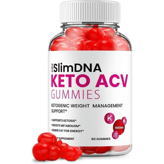 Slim DNA ACV Keto Gummies Slim DNA ACV   Keto Advanced Keto Formula Plus Apple Cider Vinegar Keto Gummies Dietary Supplement B12 Beet Root Juice Men Women 60 Gummies