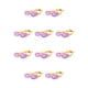 thumbnail image 1 of Gafas de natación Soidarity Clear View alta definición Correa ajustable Anillo azul rosa naranja 10Conjunto, 1 of 6