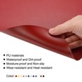thumbnail image 2 of Unique Bargains Faux Leather Placemats Set 8pcs, Dining Table Mats Heat Resistant Kitchen Place Mats-Yellow+Green, 2 of 6