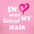 thumbnail image 3 of CafePress - In Love With My Natural Hair T Shirt - Women's Traditional Fit Dark T-Shirt, 3 of 4