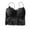 Black, variant on Darzheoy Wire-Free Bra for Women Fashion Lace Beauty Back Solid Strap Wrap Hollow Out Bra Underwear Womens Bra One Size