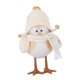 thumbnail image 5 of Adorno de pájaro LED iluminado, decoración de mesa, regalo, adorno de Navidad, estatua de adorno de escritorio para mesa, suministros para fiestas Sombrero redondo blanco Macarena Figura de escritorio, 5 of 8