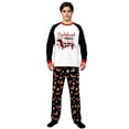 thumbnail image 4 of LuLiaMenton Matching Couples Christmas Pajamas Dachshund Dog Holiday Pjs Set, Womens S, 4 of 5