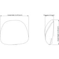 thumbnail image 4 of Lorell, LLR42170, Ergo Fabric Lumbar Back Support, 1 Each, Black, 4 of 4