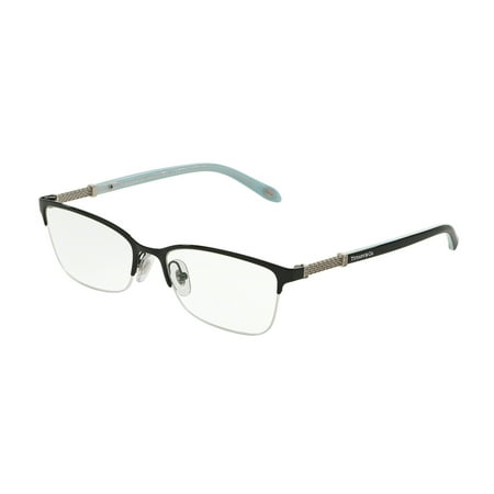 Tiffany Optical 0TF1111B Full Rim Cat Eye Womens Eyeglasses - Size 53 (Black / Clear Lens)