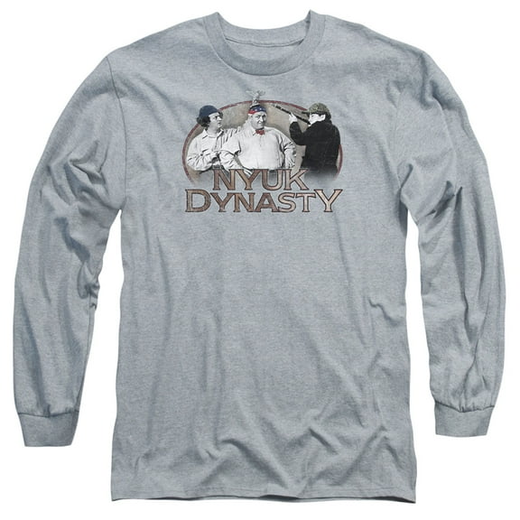 Three Stooges - Nyuk Dynasty - Long Sleeve Shirt - XX-Large