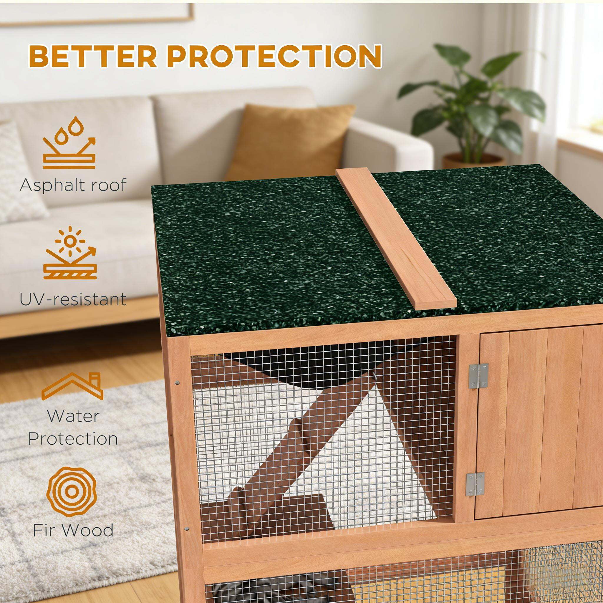 Dog Crate, Wooden Outdoor Cat Enclosure House,Pet House, Green,Orange Pet Playpen,Wood Chicken Coop, Pet Supplies Pens & Hutches