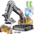thumbnail image 1 of Excavadora de juguete a control remoto BLUEYAK 17CH con pala de metal 8-12Y, 1 of 8