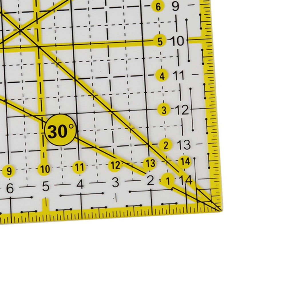 Measuring Ruler,square cutting DIY quilting patchwork sewing ruler tool ruler sewing ArtsCrafts Sewing