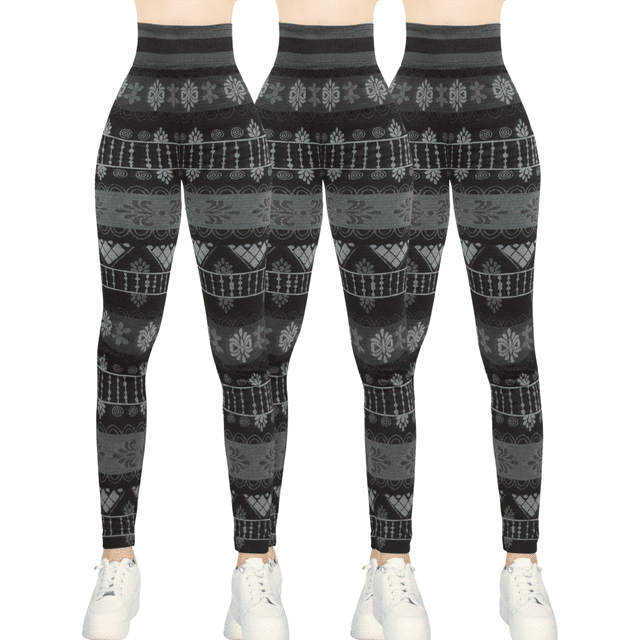 Set De 3 Legging Mujer Mallones Leggins Mayon Mallas Térmico