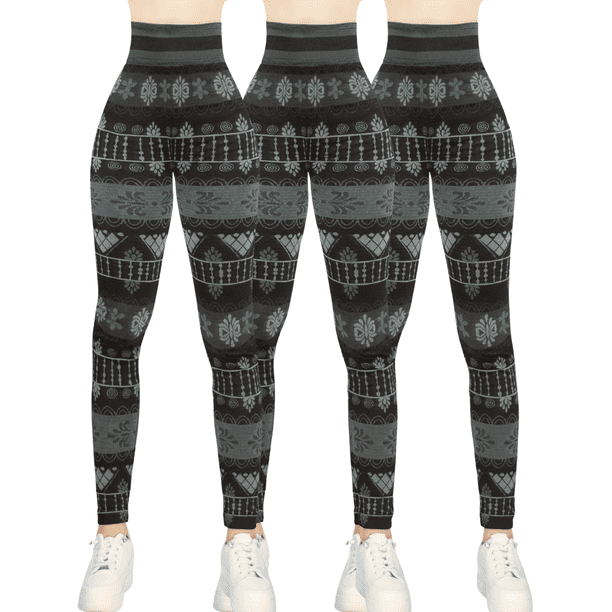 Set De 3 Legging Mujer Mallones Leggins Mayon Mallas Térmico