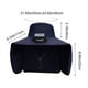 thumbnail image 3 of Gorra Solar con Ventilador, Recargable, Protección Solar para El Cuello, Ala Ancha, Ideal para Pesca | Azul, Nailon/Elastano | 50-60 Cm | Batería de 300 Mah, 3 of 6