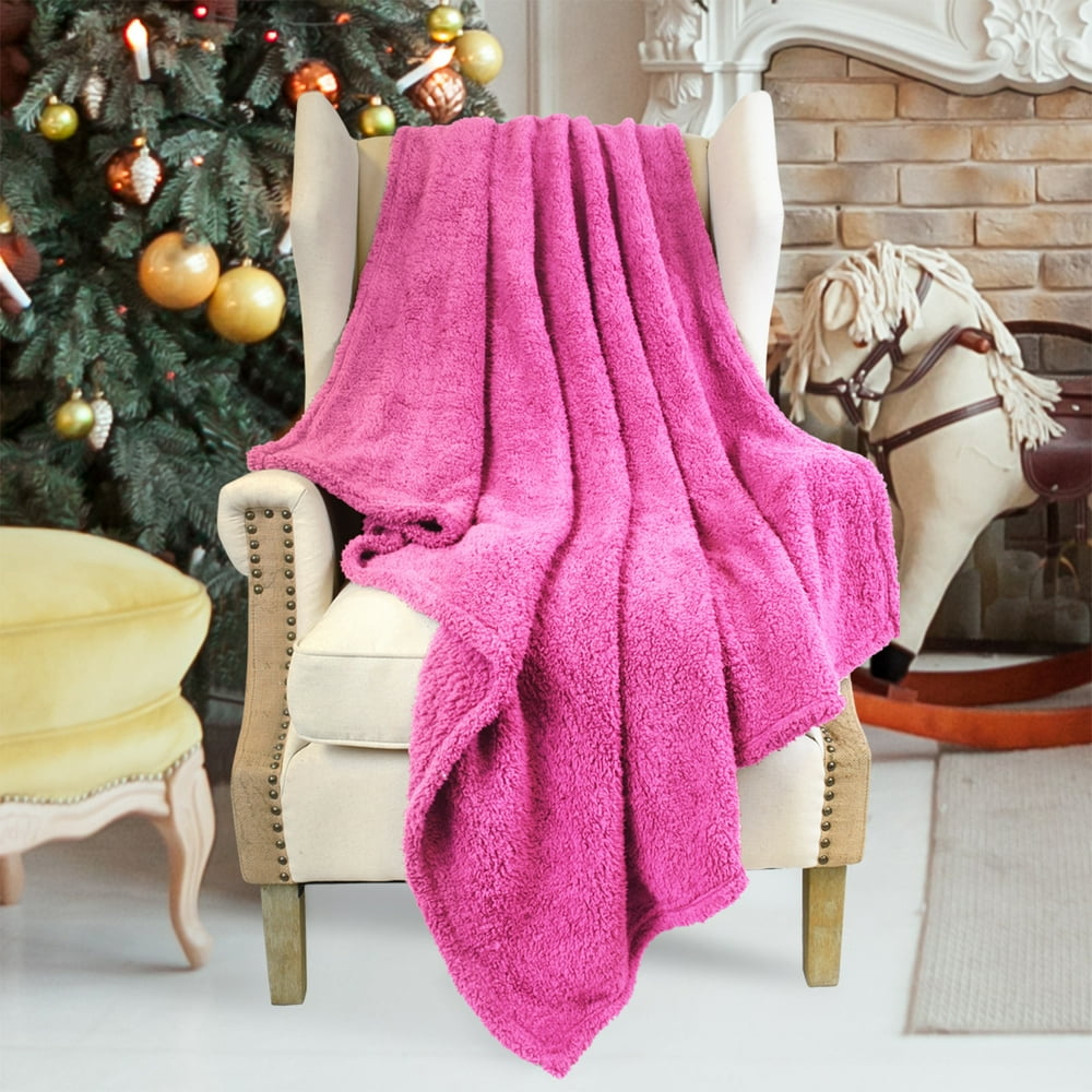 Napa Luxury Shu Velveteen Throw Blanket, Soft Blankets for Adults, All Seasons Plush Blanket