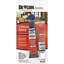 ITW Devcon 20545 5-Minute Epoxy Glue 1-Ounce Tube, 0.5 Ounces, Clear