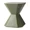 Olive Green, variant on LeisureMod Azure Outdoor Side Table in Fiberstone