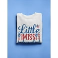 thumbnail image 3 of Little Miss Independent Sweatshirt Women -Image by Shutterstock, Female 3X-Large, 3 of 4