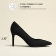thumbnail image 3 of DREAM PAIRS Women's High Heels Pump Closed Pointed Toe Slip On Stiletto Dress Shoes Fashion Wedding Bridal Work Office Comfortable Pumps Shoes, 3 of 6