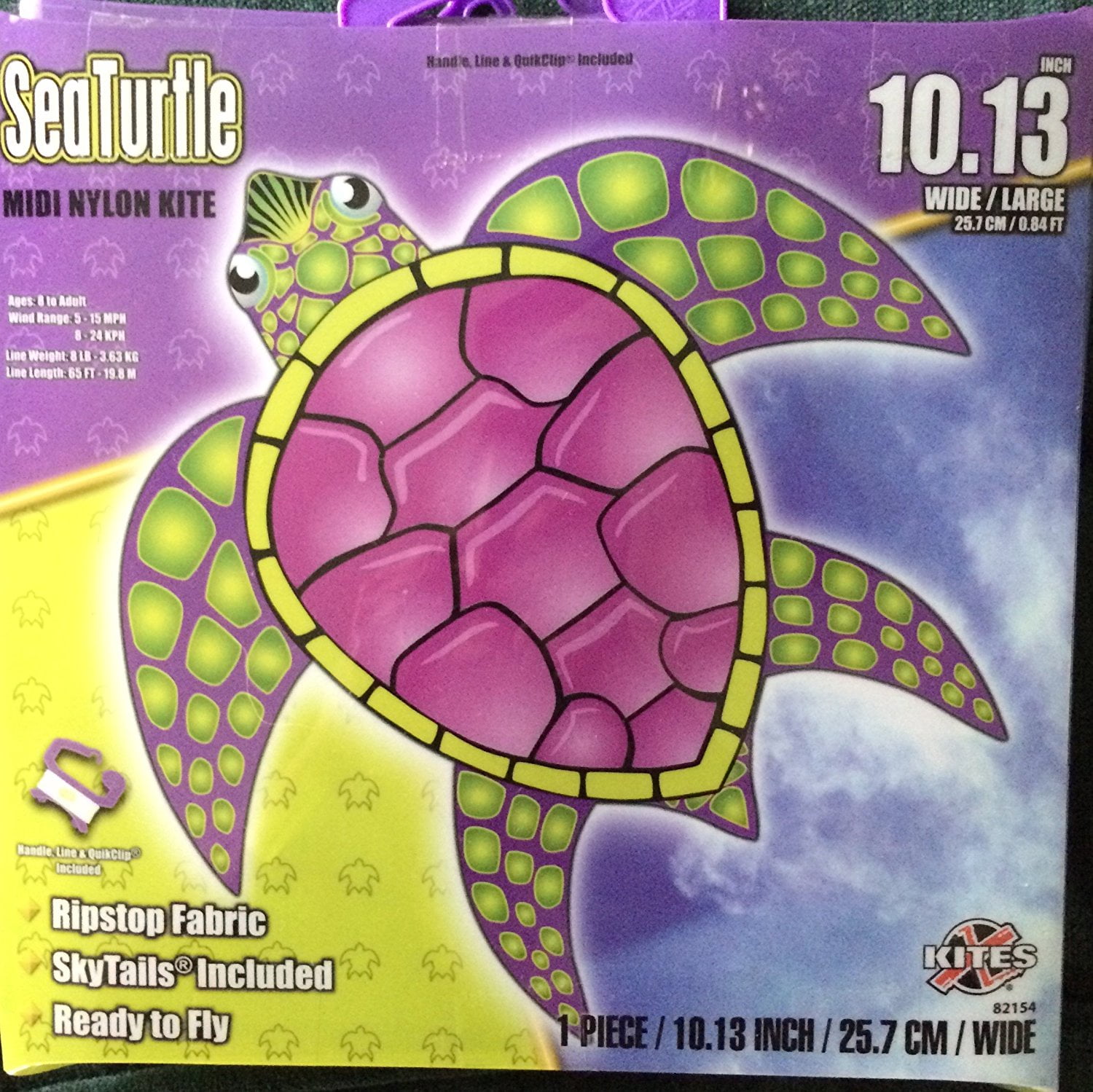 Brainstorm Sea Turtle Midi Nylon Kite