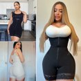 thumbnail image 7 of POP CLOSETS Fajas Colombianas Postparto Levanta Cola Postpartum Girdle Body Shaper for Women Tummy Control Zipper Open Bust Bodysuit, 7 of 7