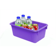 thumbnail image 3 of Storex Plastic Cubby Bin, Kids' Craft and Supply Storage, Purple, 5-Pack, 3 of 10
