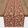 thumbnail image 2 of Creative Products Circle Vine Pattern Red 4 16 x 72 Poly Twill Table Runner, 2 of 3