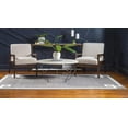 thumbnail image 6 of Jill Zarin’s Uptown Rectangular Abstract Modern Area Rugs, Gray, 6 of 8