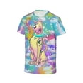 thumbnail image 5 of Scooby Doo Boys Girls T-Shirts Graphic Print Short Sleeve Tops Casual Crew Neck T-Shirt Streetwear for Youth Kids, 5 of 8