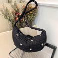 thumbnail image 2 of Bolso Mujer Acolchado Hombro Bandolera Hinchada Suave Al Aire Libre, 2 of 9