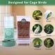 thumbnail image 5 of Comedero para Pájaros Sin Ensuciar, Dispensador de Agua para Jaulas, Accesorios para Jaulas de Periquitos, Comedero Automático para Pájaros y Loros., 5 of 8