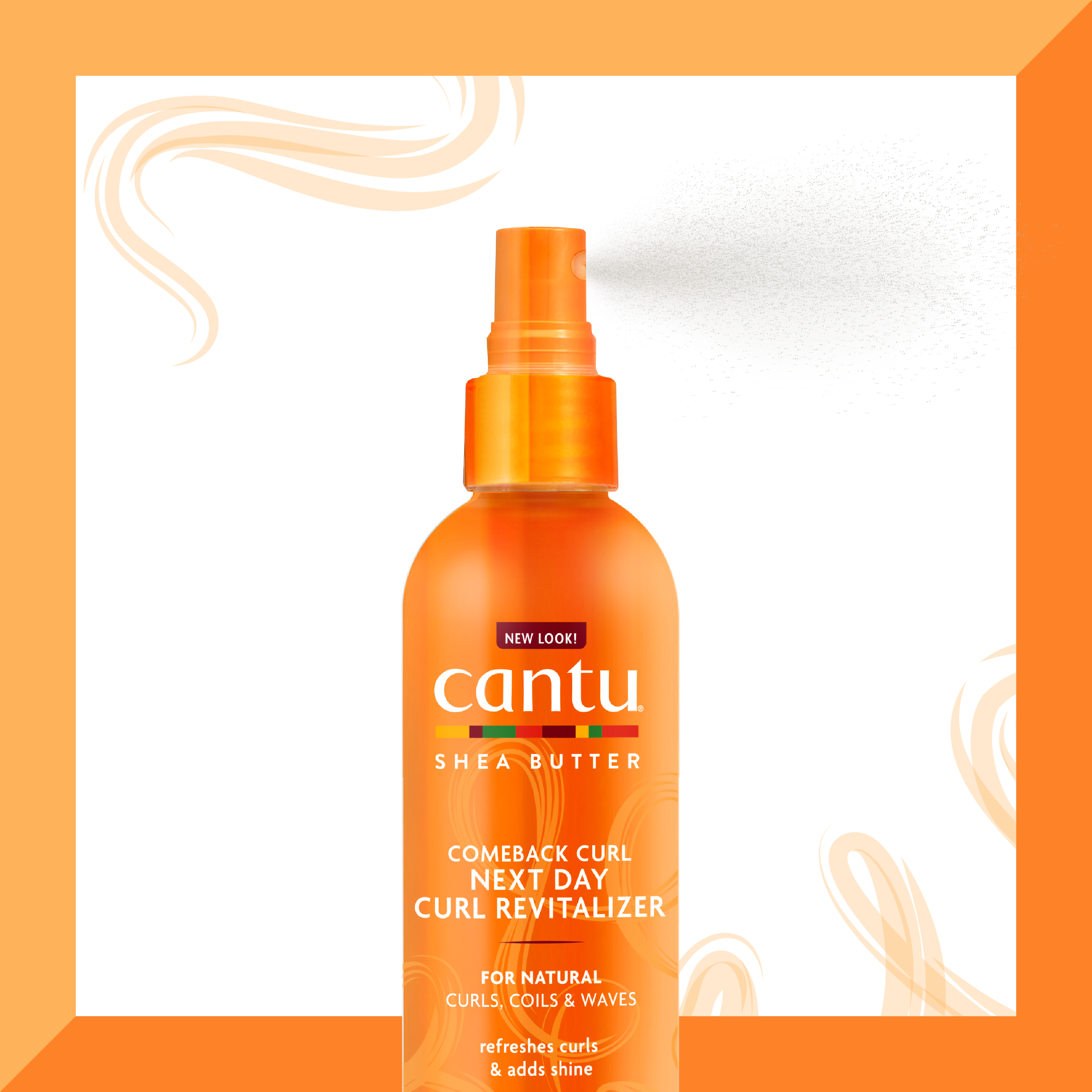 Cantu Comeback Curl Next Day Curl Revitalizer Spray, 12 fl oz - image 5 of 11