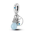 thumbnail image 1 of 2023 Nueva Venta Caliente 925 Momentos De Plata Esterlina Llavero Charm Fit Original Marca Beade Señoras Regalo Gao Jiahui unisex, 1 of 2